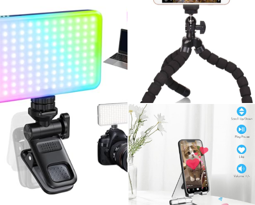 Content Creation From My Phone cover photo collage