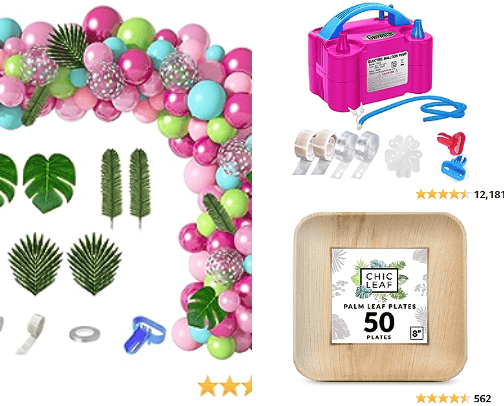 BIRTHDAY PARTY FAVES cover photo collage
