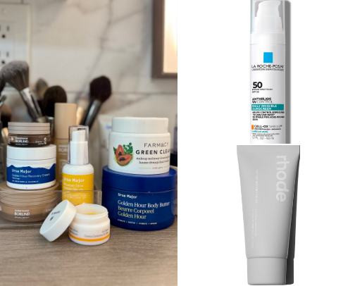 Skincare products(budget friendly) cover photo collage