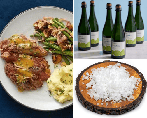 Food and drinks 🥩 cover photo collage