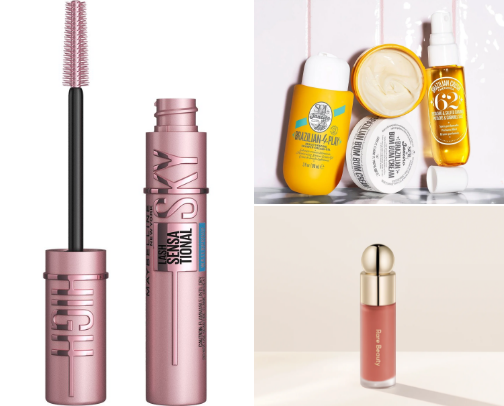 My favorite beauty products cover photo collage