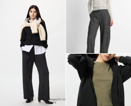 My favorite UNIQLO styles cover photo collage
