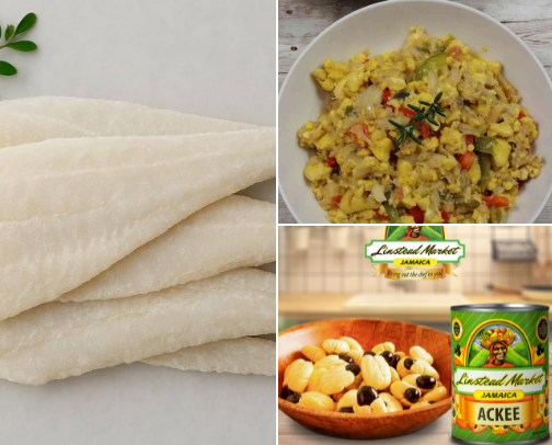 Step by step guide to make different Jamaican dishes! with some key ingredients included! cover photo collage