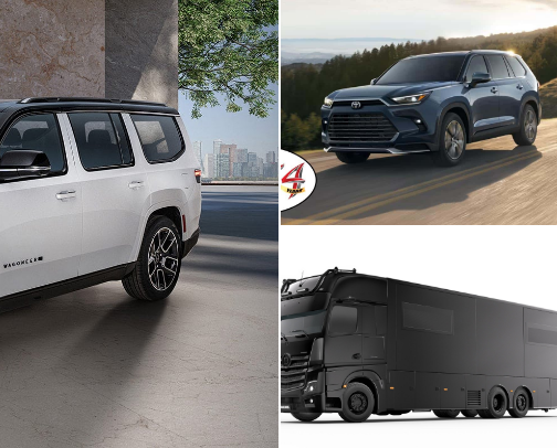 Ultimate Road Trip Rides for 2025 & Beyond cover photo collage