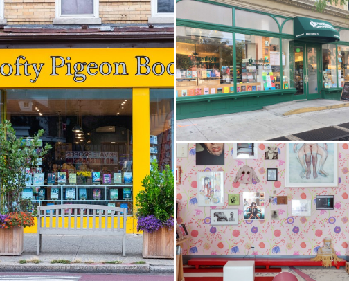 OUR FAVORITE NYC BOOKSTORES cover photo collage