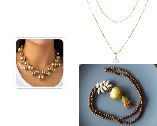 Jewelry that speaks cover photo collage