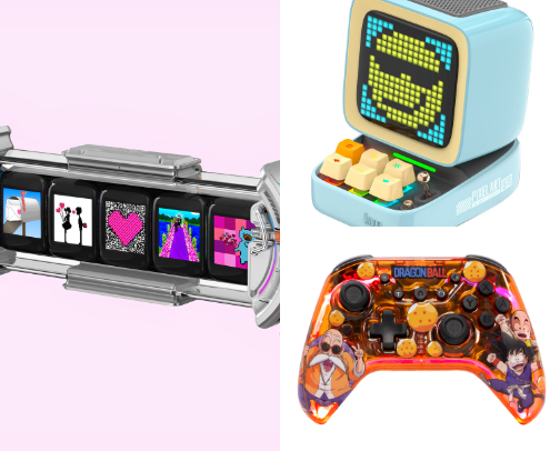 My favorite gaming gadgets cover photo collage