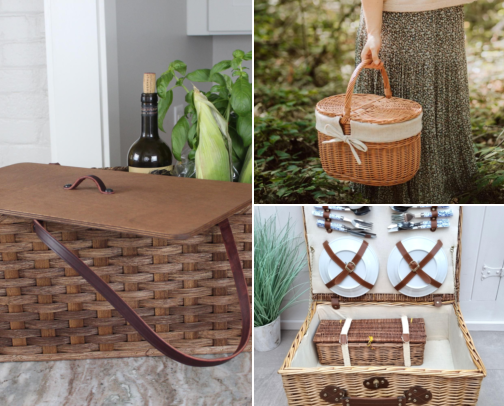 Handmade Picnic Baskets I Wish I Found Before Ruining Three Outings cover photo collage