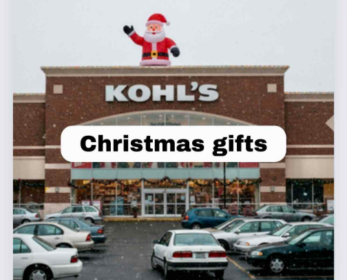 Christmas At Kohls! cover photo collage