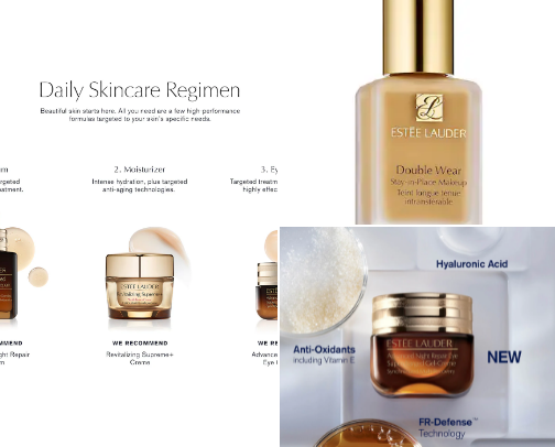 Este Lauder all you need for your skincare & makeup 🔥 cover photo collage
