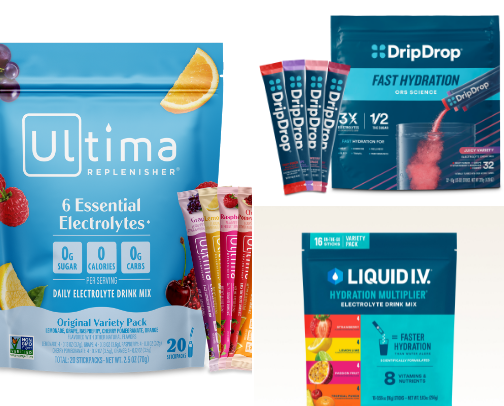 Fun & healthy water additives💧 cover photo collage