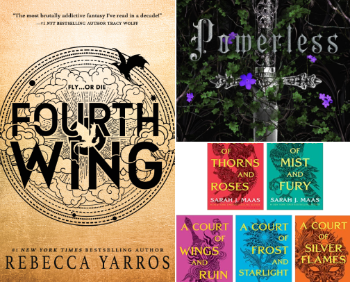 Books that made me fall in love cover photo collage