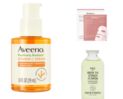 my everyday skincare routine cover photo collage
