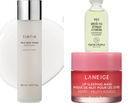 my everyday skincare routine cover photo collage