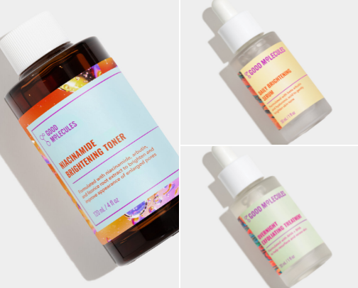 Affordable skincare that works! cover photo collage