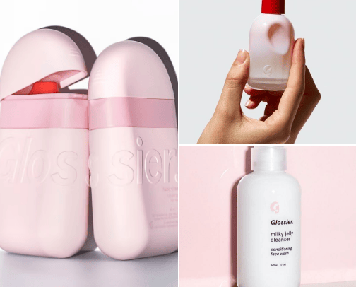 Glossier Must Haves! cover photo collage