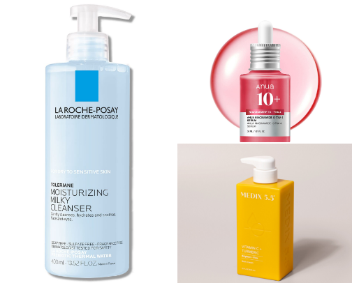 Skincare products you will love❤️ cover photo collage