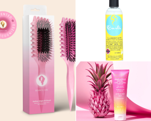 Curly Care Essentials that Actually works cover photo collage