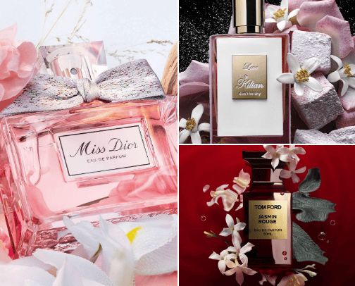 perfume cover photo collage