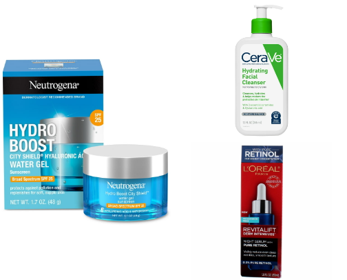 Everyday Skincare Basics cover photo collage