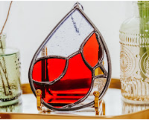 How to Safely Clean & Display Your Stained Glass Sun Catchers cover photo collage