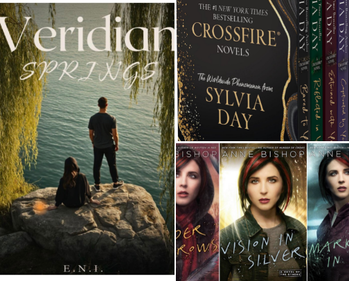 Feel good novels cover photo collage
