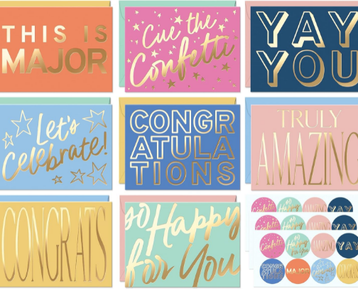 GRADUATION GIFTS - MY FAVORITE GIFT CAKE - ONE LAYER PER MONTH cover photo collage