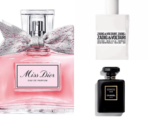 Best perfumes cover photo collage