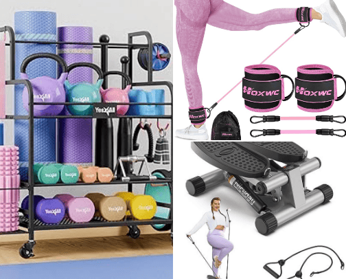 At Home workouts cover photo collage