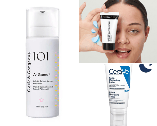 SKINCARE✨ go to-glass skin cover photo collage
