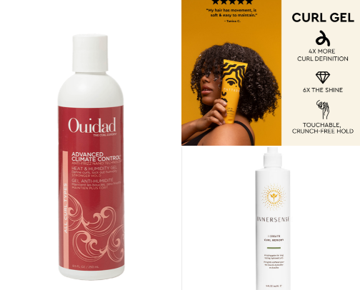 The Best Curly Hair Products for All Curl Types! cover photo collage