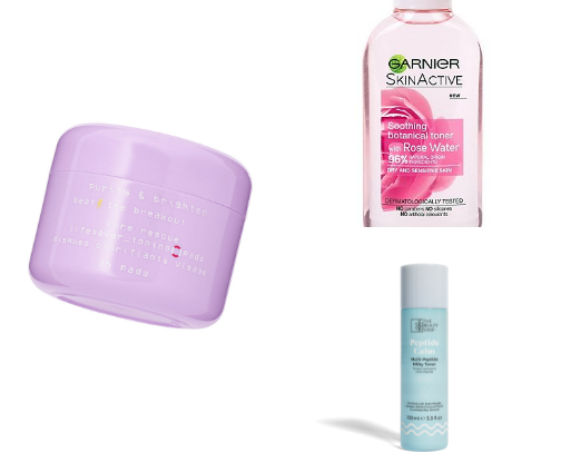 Skin care favourites cover photo collage