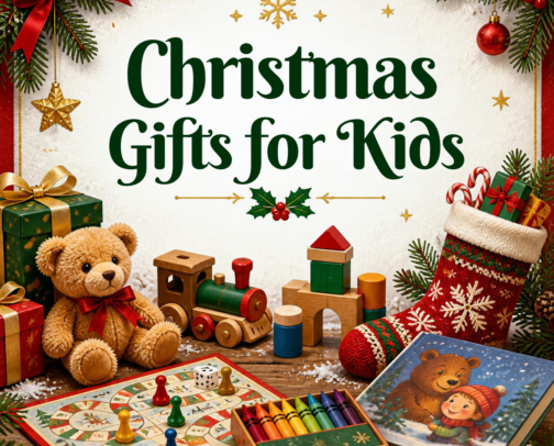 Christmas Gifts for Kids cover photo collage