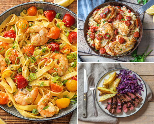 Delicious Dinners from Around the World cover photo collage