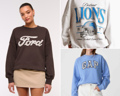 Lovin the Crew(necks) cover photo collage