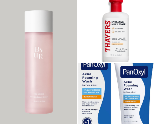 Skincare favs cover photo collage