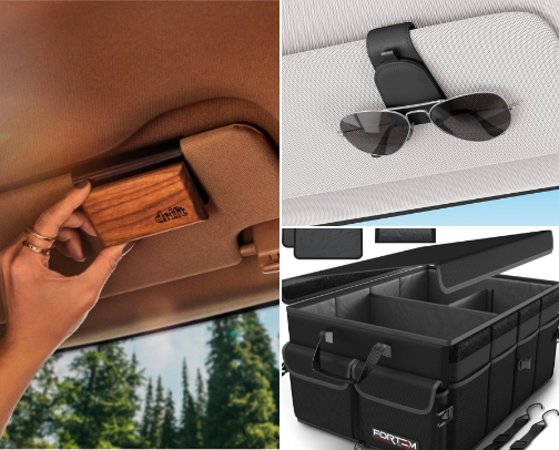 Everyday car must-haves that I actually use cover photo collage