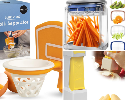 Quietly Genius Kitchen Finds cover photo collage