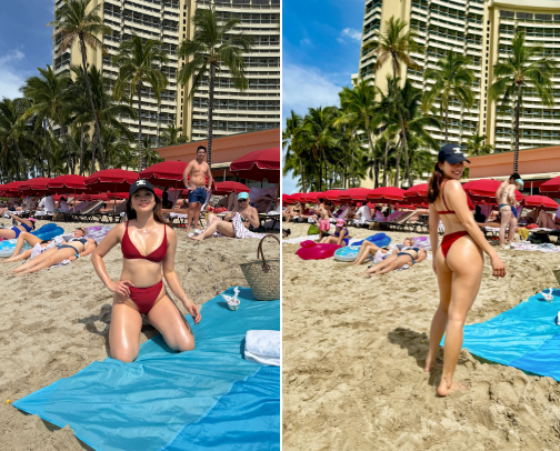 Summer outfit cover photo collage