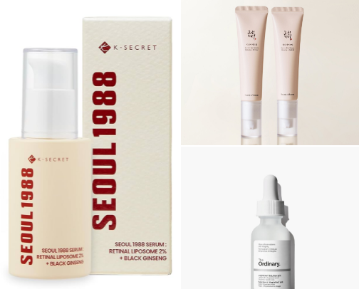 Anti aging products 👵 cover photo collage