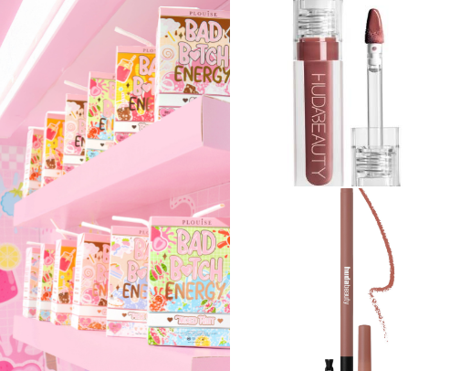 Lip products cover photo collage