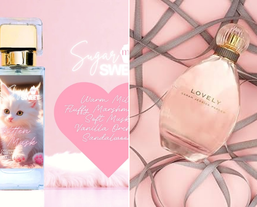 Kitten Fur in a Bottle: Soft, Cuddly Skin Scents cover photo collage