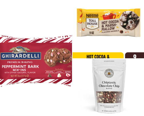 Christmas Baking Essentials - Chocolate Chips Galore cover photo collage