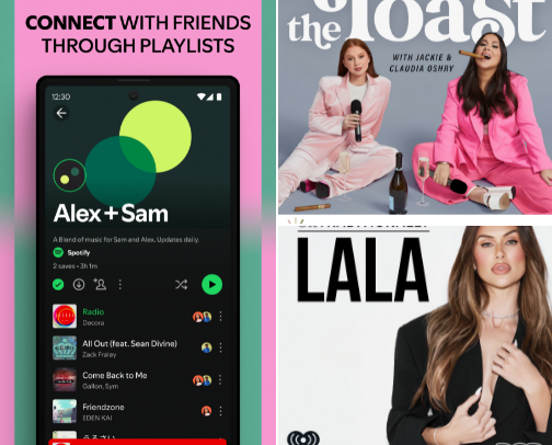 Podcasts cover photo collage