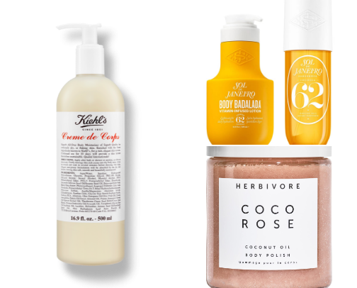 Body care cover photo collage