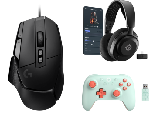 Gaming Accessories cover photo collage