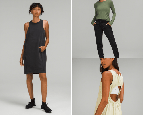 Lululemon cover photo collage