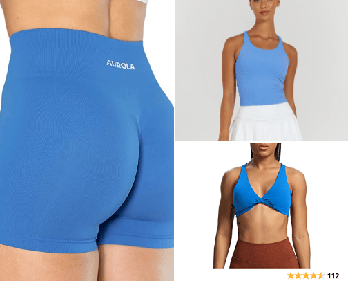Activewear Favs cover photo collage