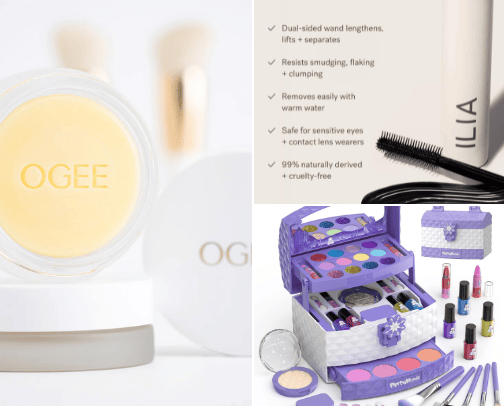 Clean Makeup cover photo collage