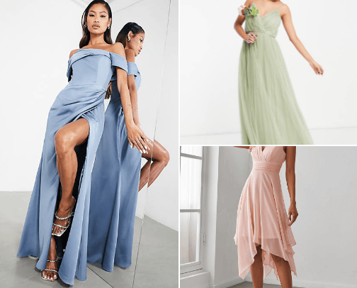 Bridesmaid Dresses cover photo collage